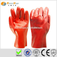 Sunnyhope schützt pvc punktierte Hand Baumwollhandschuhe